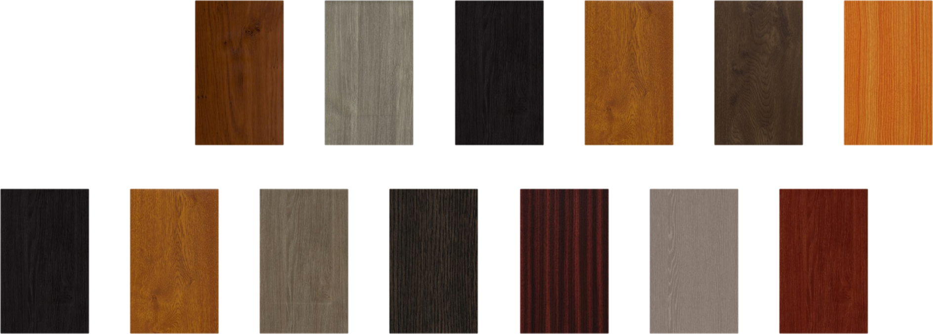Colores madera ventanas PVC